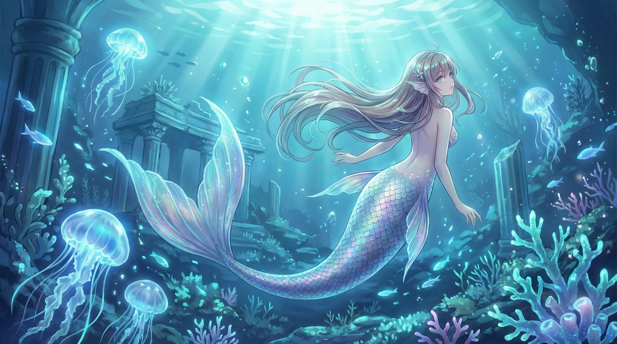 麻豆传媒唯美动漫-深海幻梦